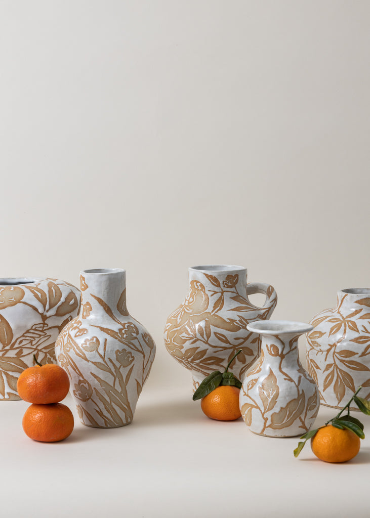 Paola De Narvaez Handmade Prima Vase Artwork Unique Ceramics Sculptures Vases 