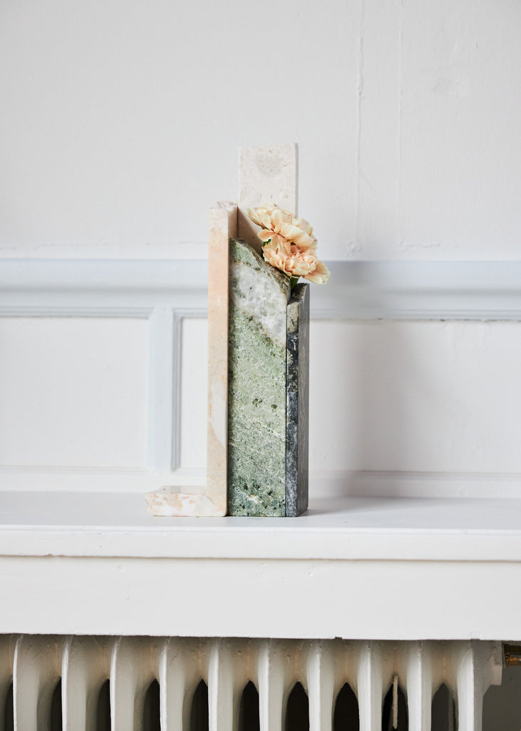 Public Studio Spill Vase Artwork Handmade Sculpture Marble