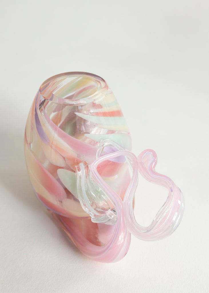 Saga Sandström Rainbow Vase Handmade Glass
