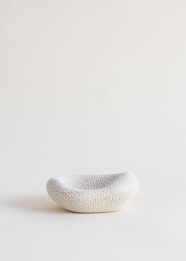 Sanna Holmberg Bowl Artwork Sculpture Handmade Art Unique White 