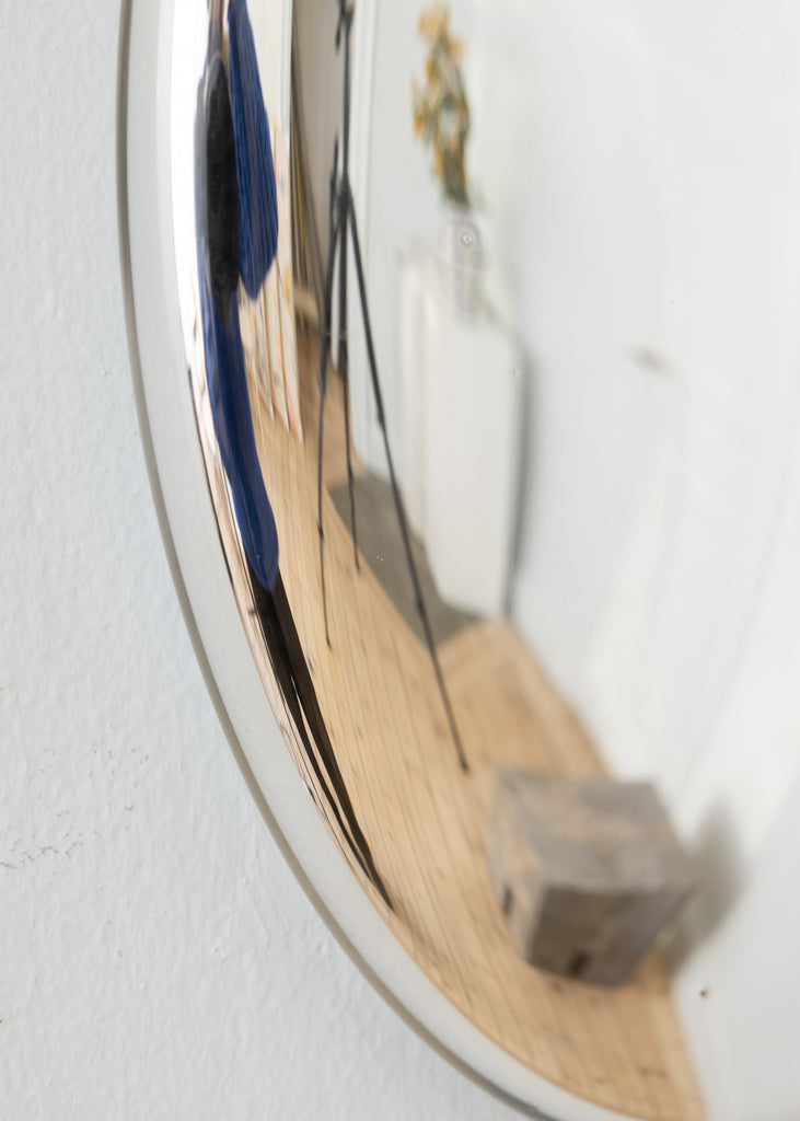 Sara Lundkvist Glass Artwork Unique Handmade Wall Sculpture Mirror Art