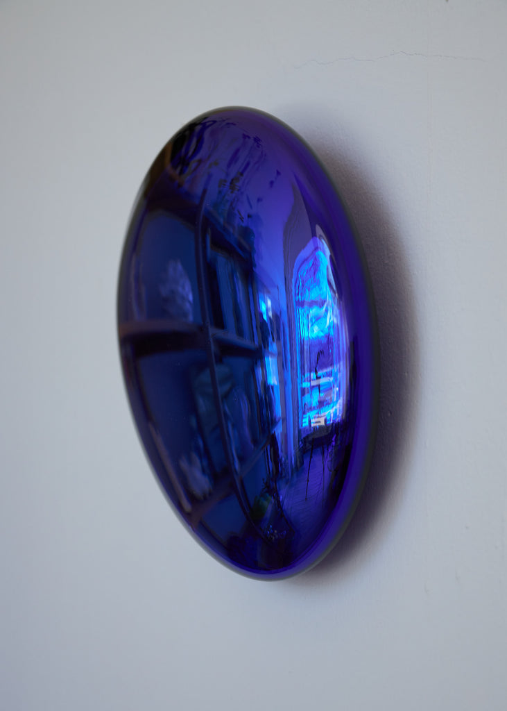 Sara Lundkvist Portal Blue Glass Art Sculpture 
