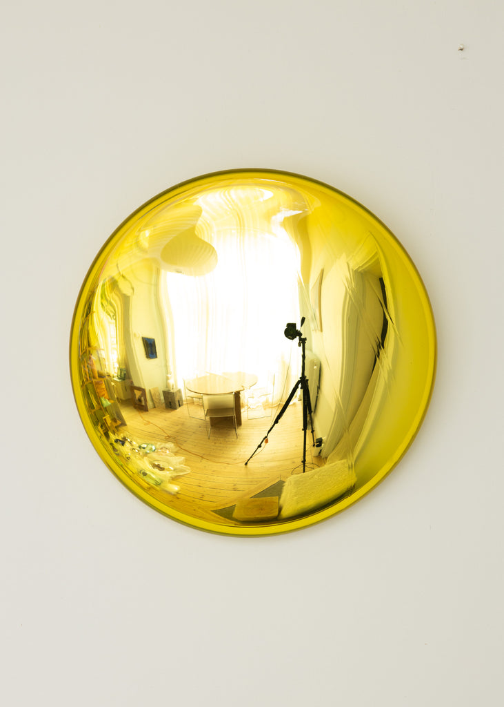 Sara Lundkvist Portal Glass Artwork Wall Sculpture Handmade Golden 