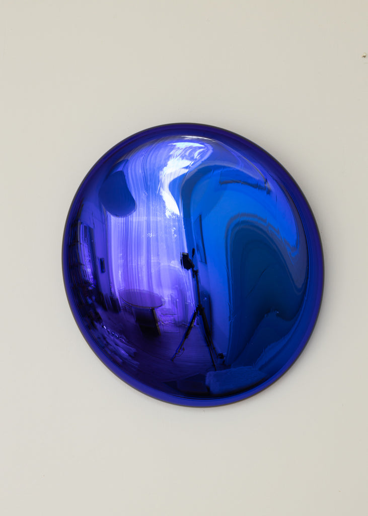 Sara Lundkvist Portal Glass Artwork Wall Art Unique Handmade Blue 