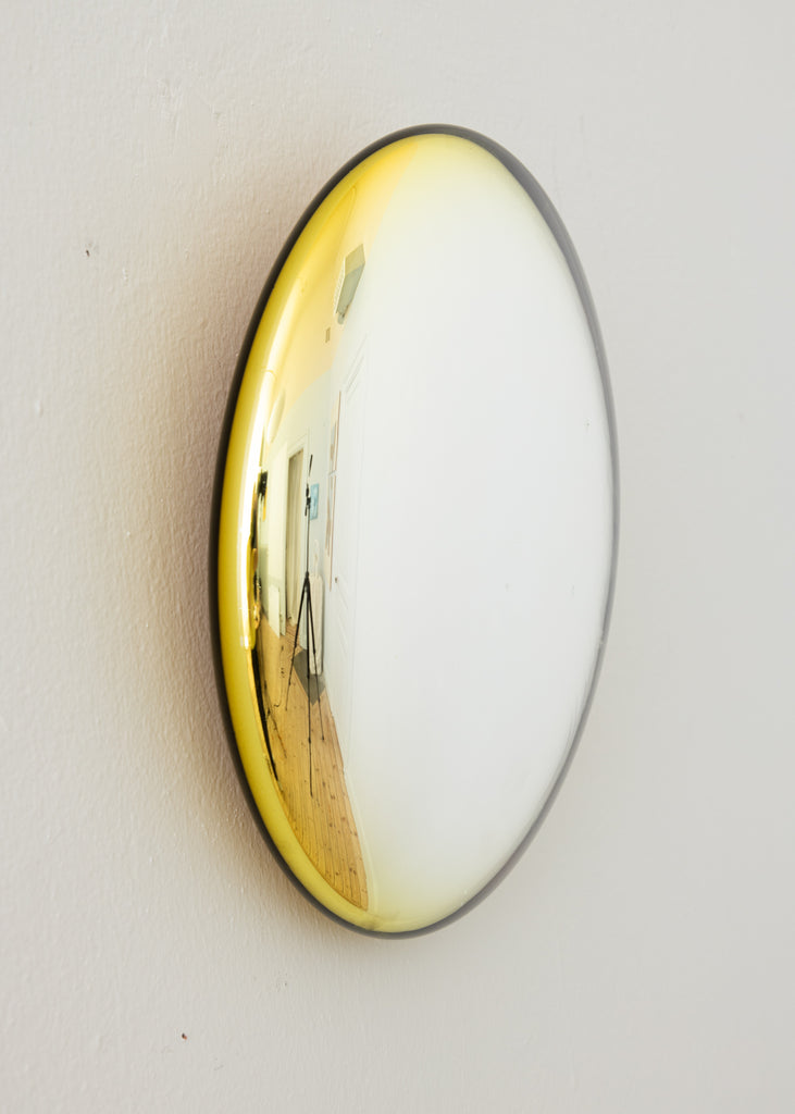 Sara Lundkvist Portal Handmade Gold Wall Sculpture Unique Glass Art