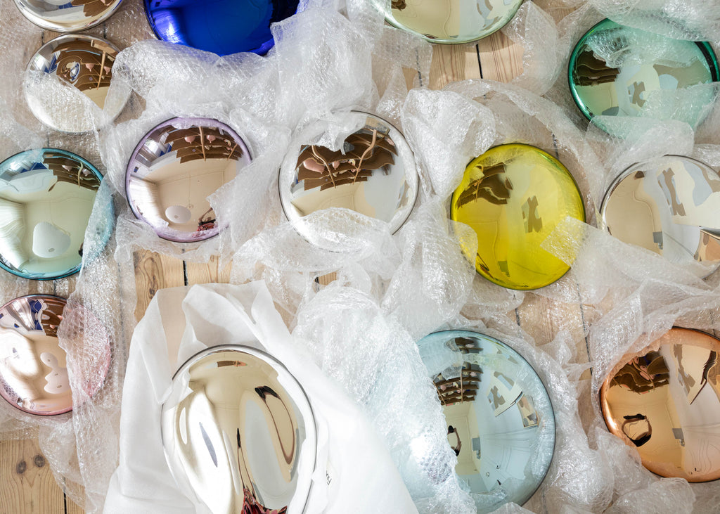 Sara Lundkvist Portals Wall Sculptures Colourful Handmade Glass Artworks The Ode To