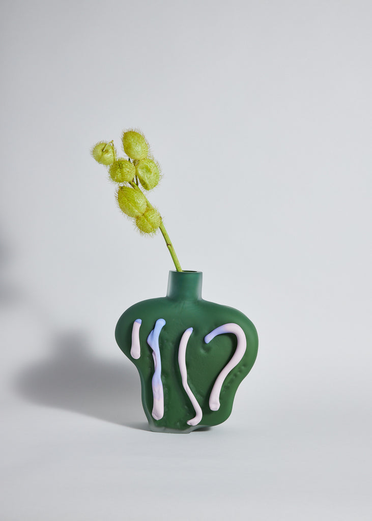 Silje Lindrup Tursu Vase Handmade Glass Art