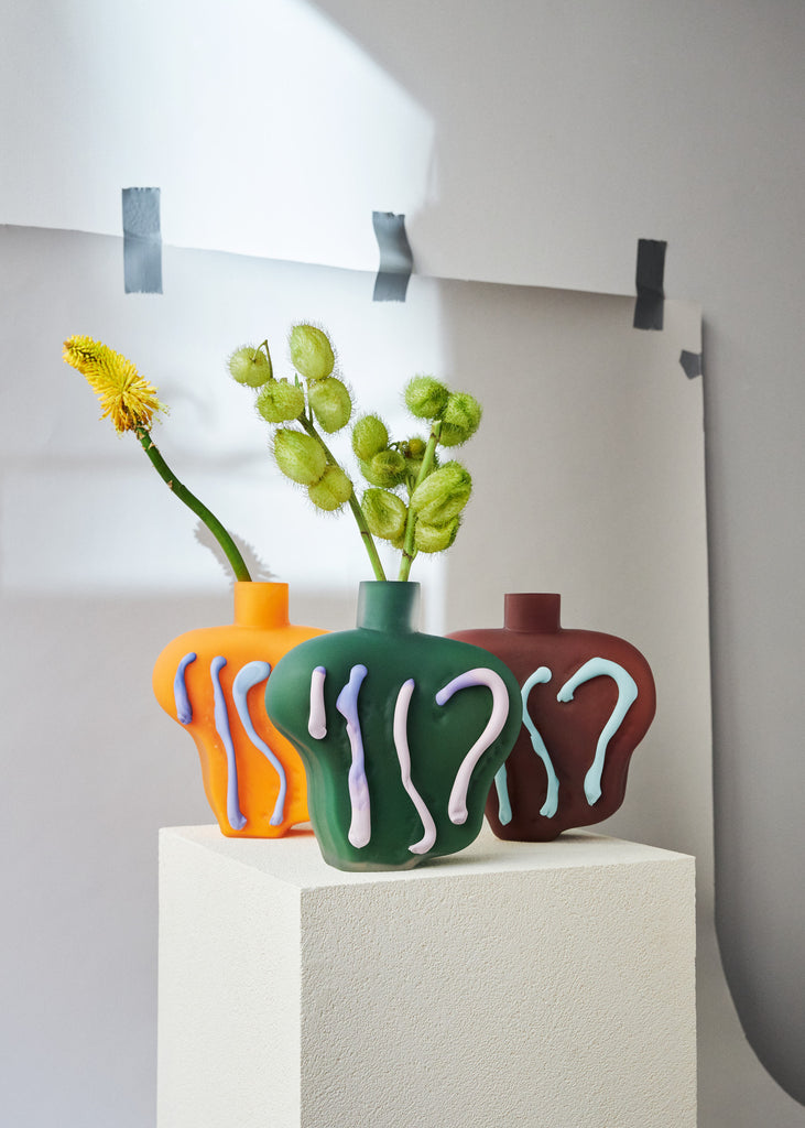 Silje Lindrup Tursu Vase Glass Handmade Art The Ode To