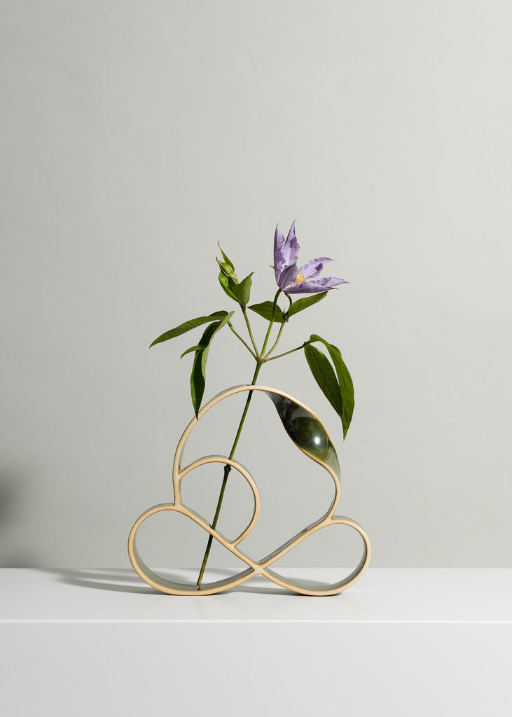 Slorence Ring Vase Sculpture Handmade Artwork 