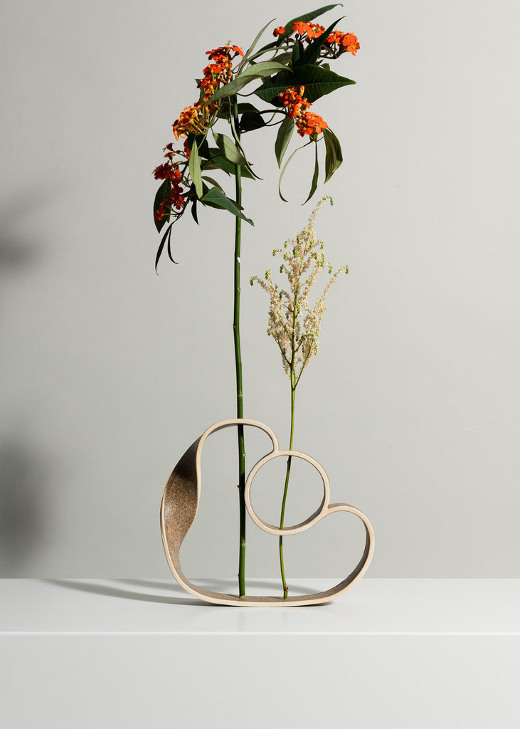Slorence Ring Vase Sculpture Handmade Artwork Unique 