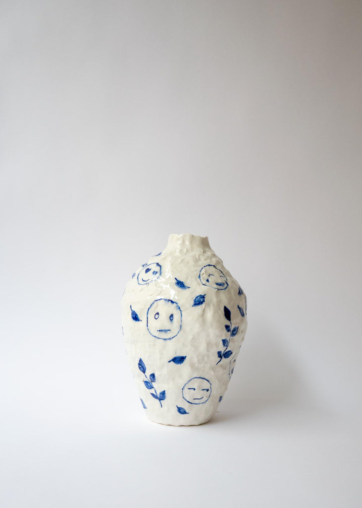 Sofi Gunnstedt Emoji Vase Hand-painted