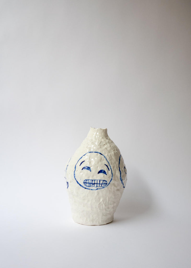 Sofi Gunnstedt Kiss Emoji Porcelain Vase