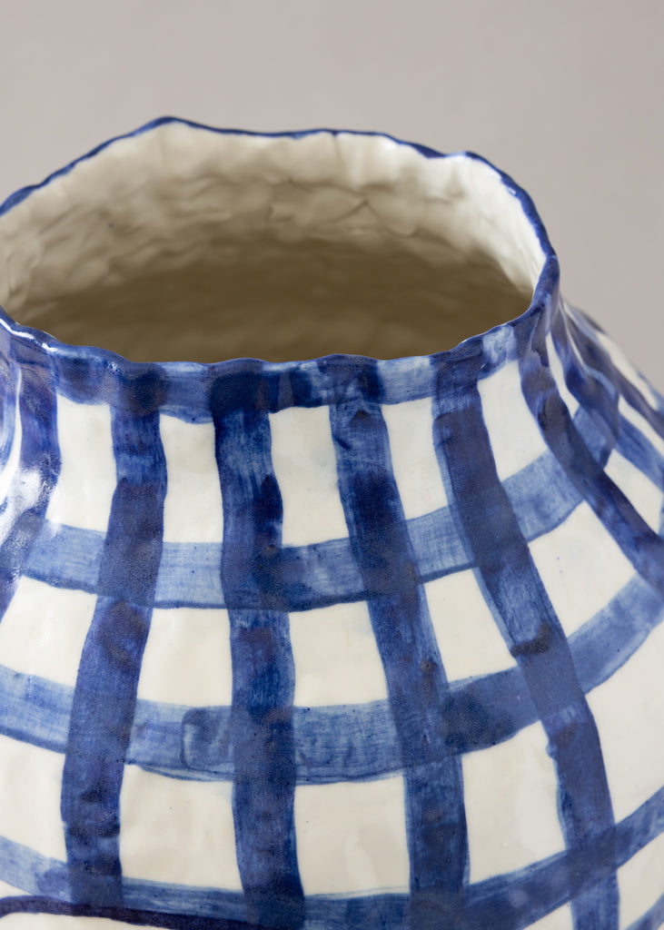 Sofi Gunnstedt Emoji Vase :) / :( Handmade Artwork Ceramic 