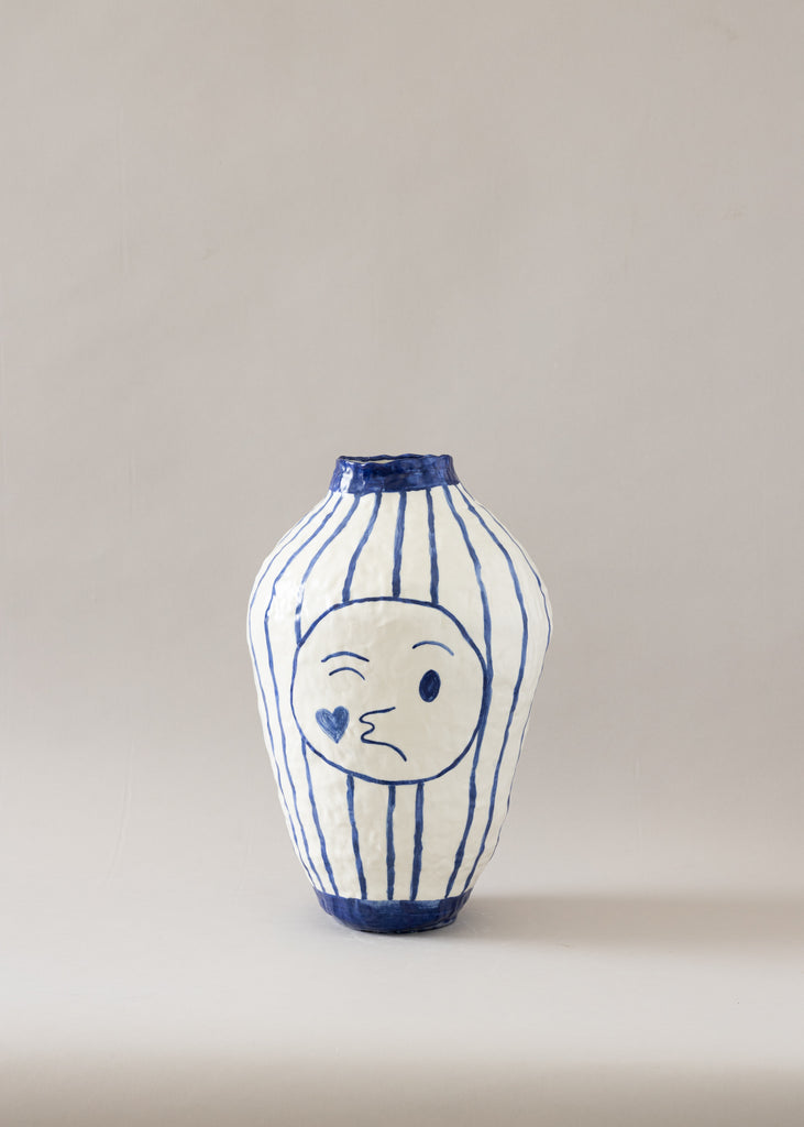 Sofi Gunnstedt Emoji Vase Handmade Artwork Unique Sculpture 