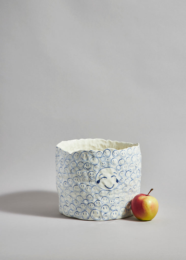 Sofi Gunnstedt Emoji Vessel Vase Handmade Ceramic