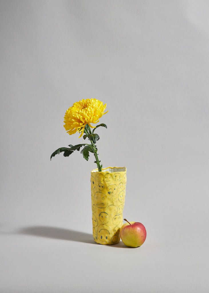 The Ode To Sofi Gunnstedt Emoji Vessel Vase Handmade Ceramic