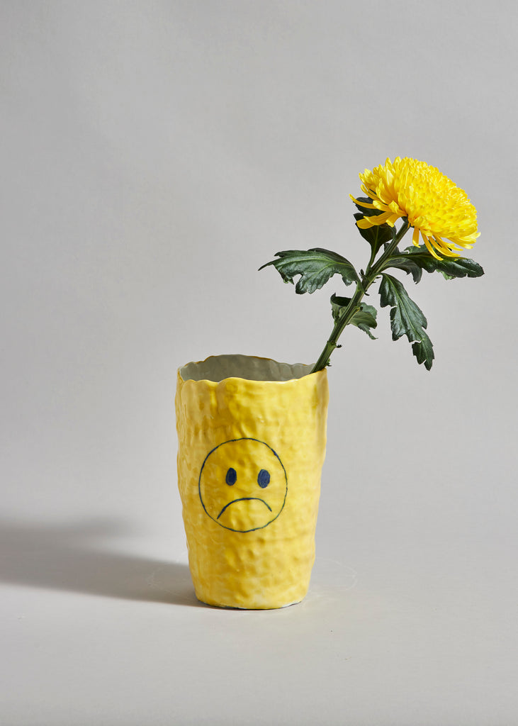 Sofi Gunnstedt Emoji Vessel Vase Handmade