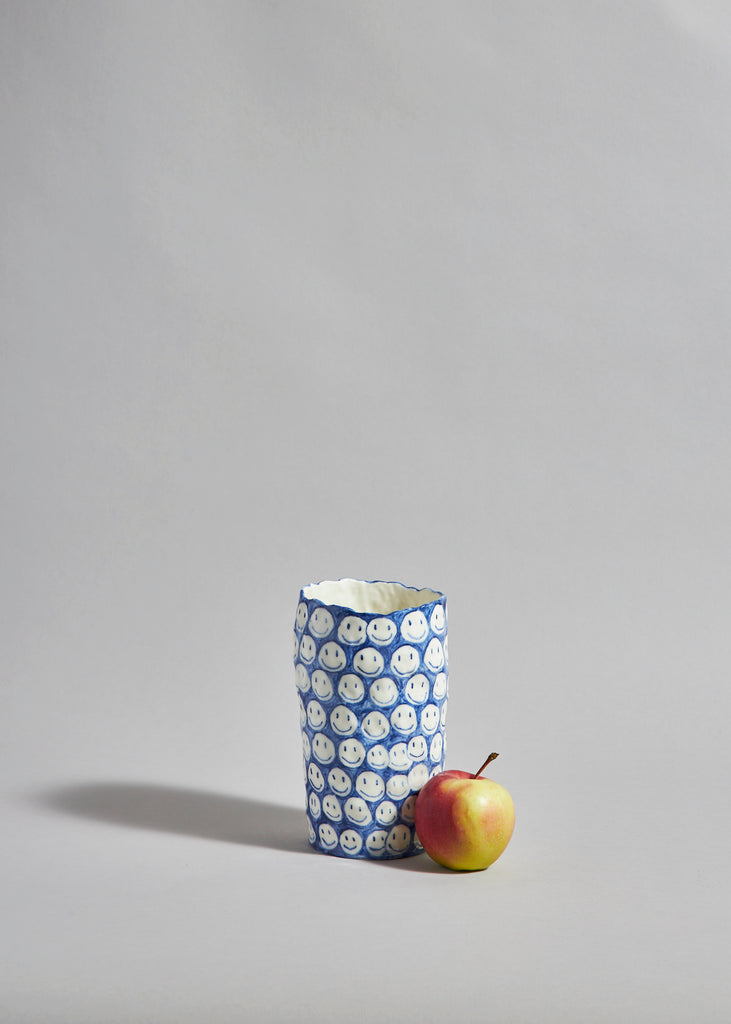 Sofi Gunnstedt Emoji Vessel Vase Handmade Ceramic