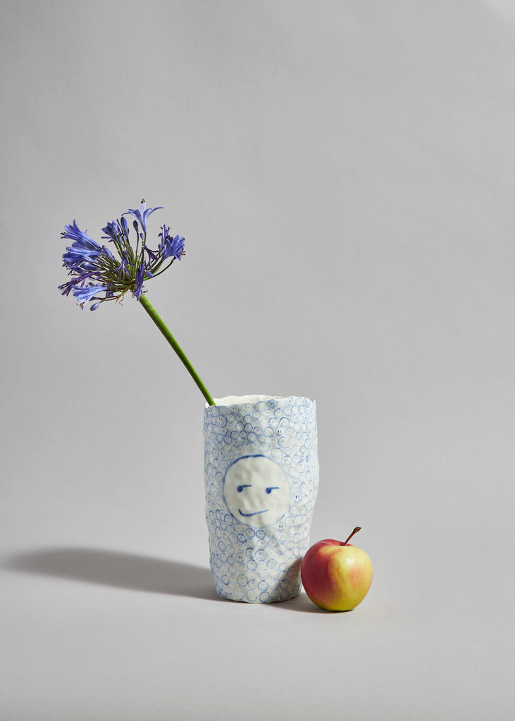 Sofi Gunnstedt Emoji Vessel Vase Handmade Art
