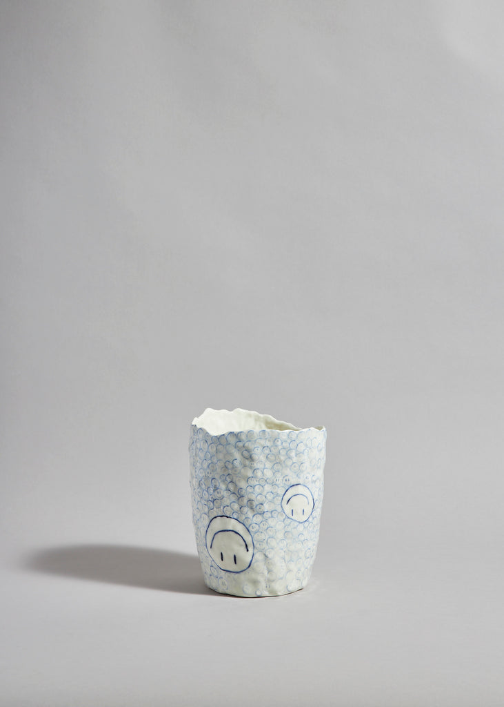 Sofi Gunnstedt Emoji Vessel Vase Handmade 