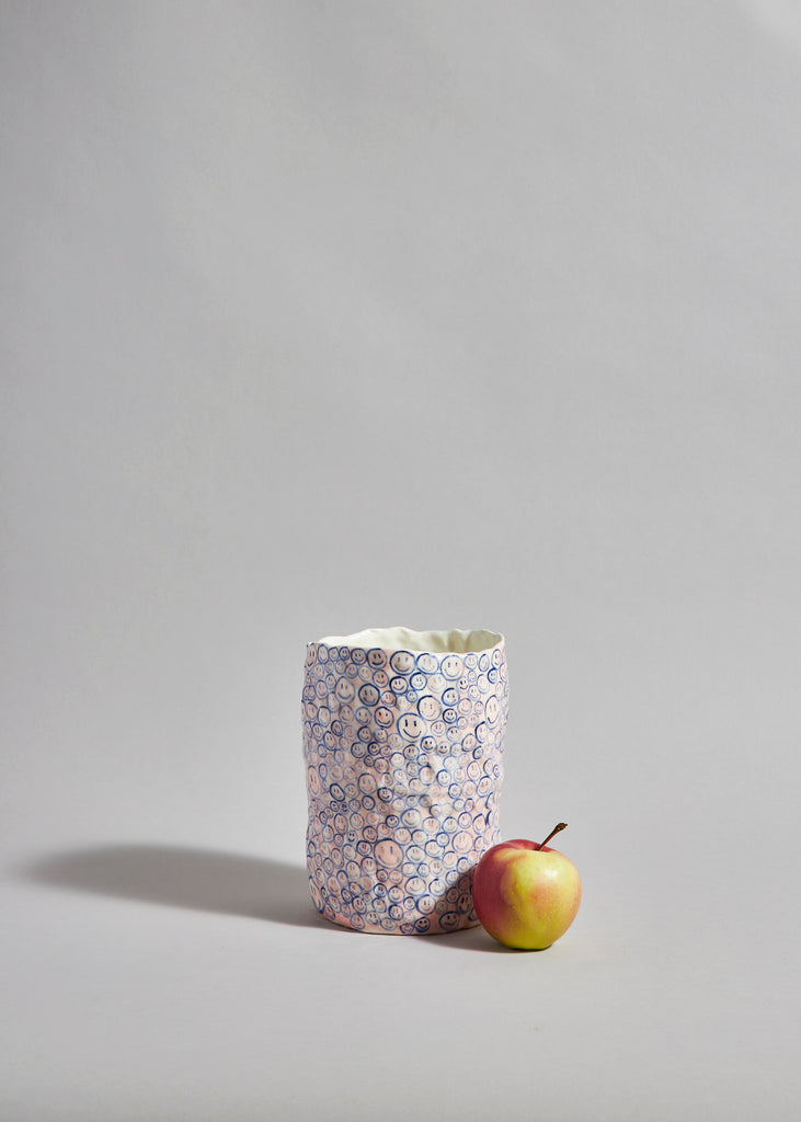 Sofi Gunnstedt Emoji Vessel Vase Handmade Art 