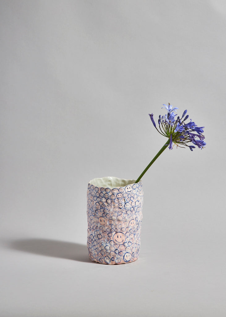 Sofi Gunnstedt Emoji Vessel Vase Handmade Unique
