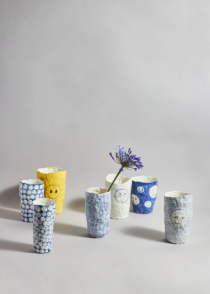 Sofi Gunnstedt Emoji Vessels Vases Artworks Handmade