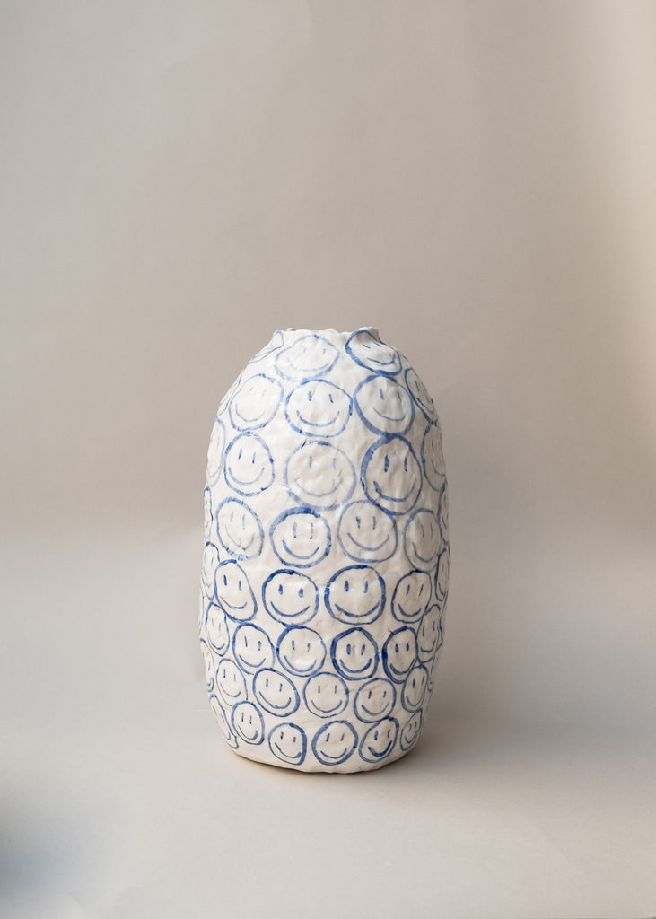 Sofi Gunnstedt Emoji Vase Hand-painted