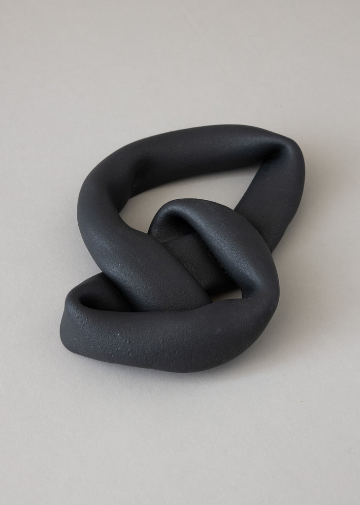 Sofia Tufvasson Collapsed Knot Handmade Artwork Ceramic Sculpture