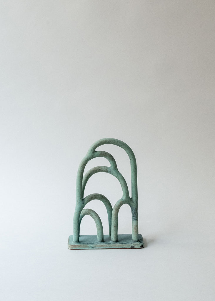 Sofia Tufvasson green Doodle sculpture