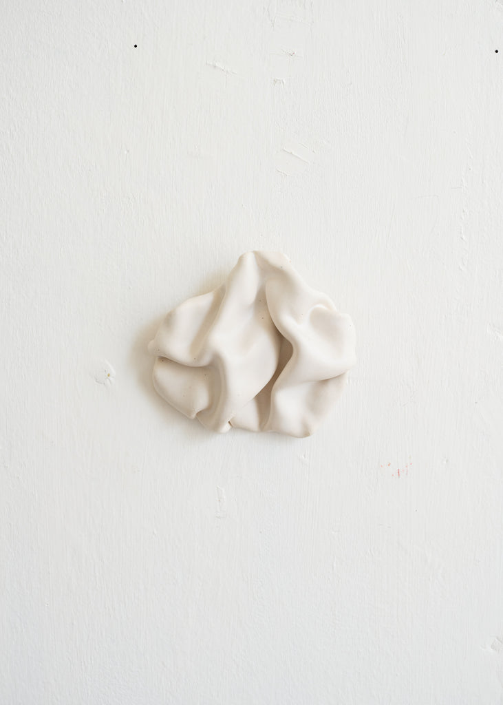 Sofia Tufvasson Drape Wall Sculpture Ceramic Artwork Unique