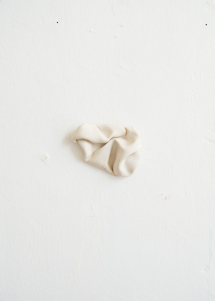Sofia Tufvasson Drape Sculpture White Ceramic