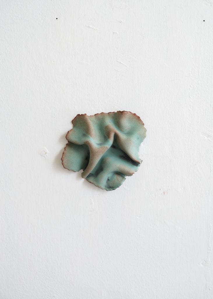 Sofia Tufvasson Drape Green Artwork Ceramic 