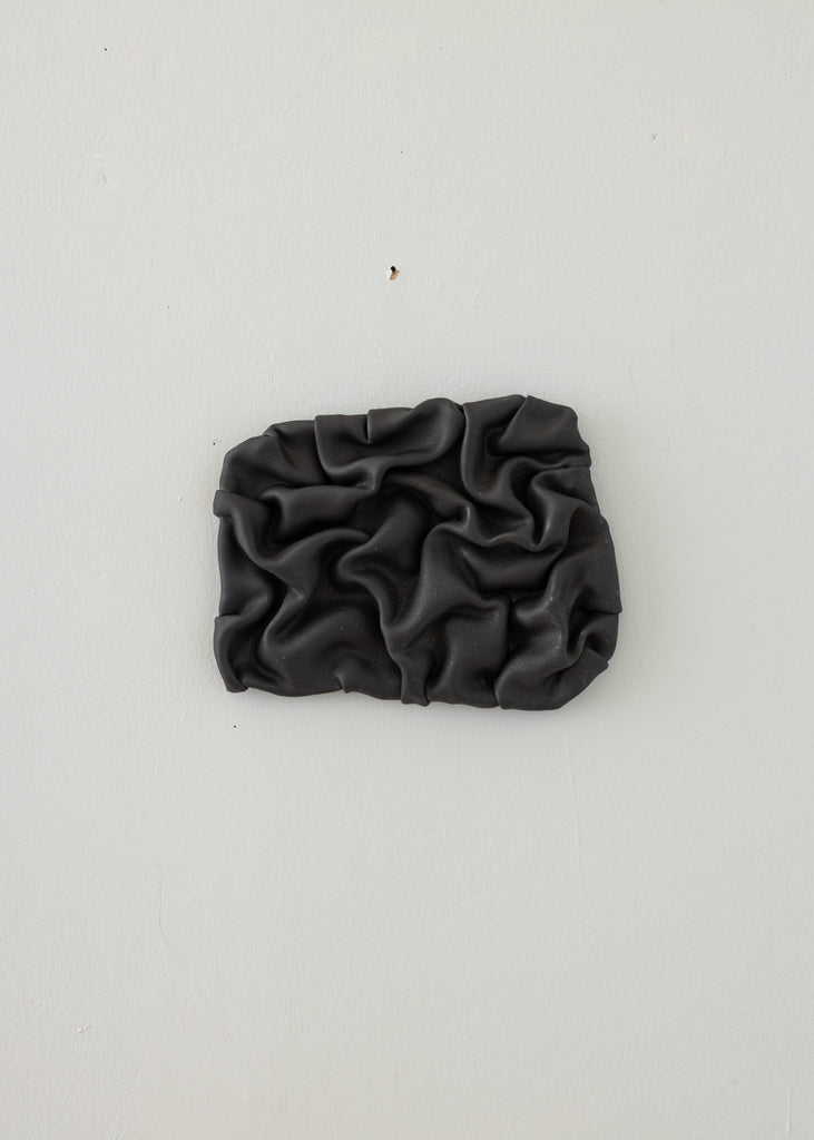 Sofia Tufvasson Drape Handmade Artwork Black Draped Sculpture Unique Modern 