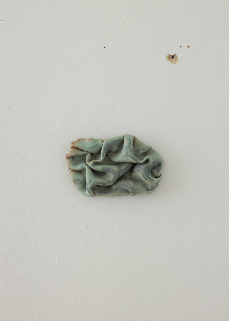 Sofia Tufvasson Artwork Handmade Wall Art Unique Wall Sculpture Ceramic green Modern 