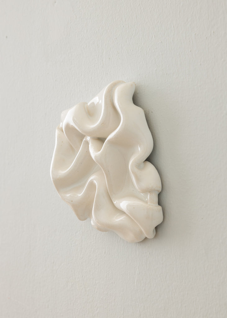 Sofia Tufvasson Drape Artwork Handmade Wall Art Unique Wall Ceramic 