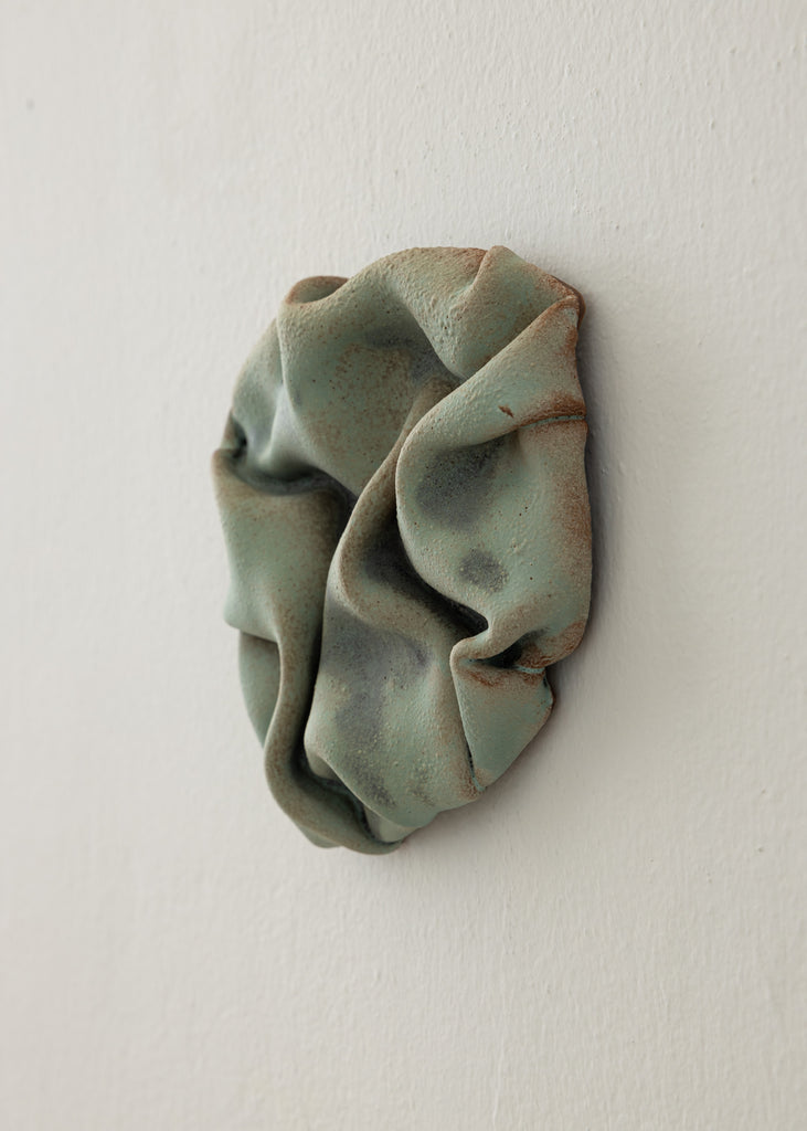 Sofia Tufvasson Drape Artwork Handmade Wall Art Unique Wall Sculpture Ceramic 