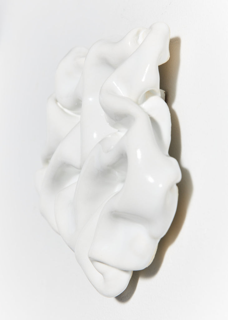 Sofia Tufvasson Drape Sculpture Ceramic Artwork Art