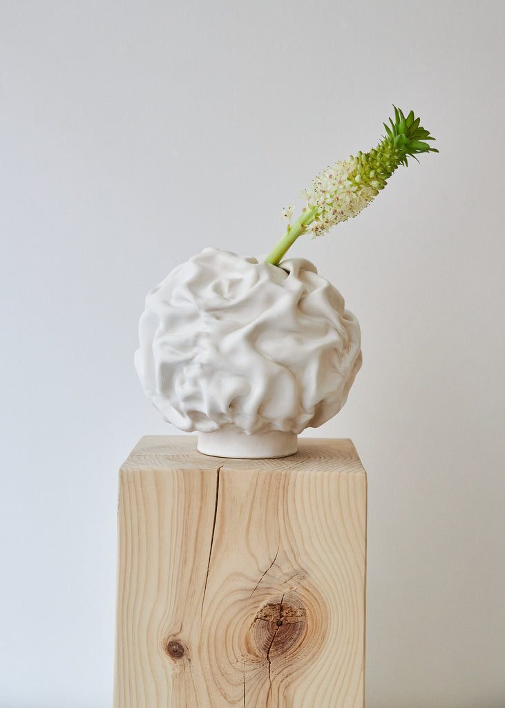 Sofia Tufvasson Morel sculpture Artwork Handmade Ceramic 