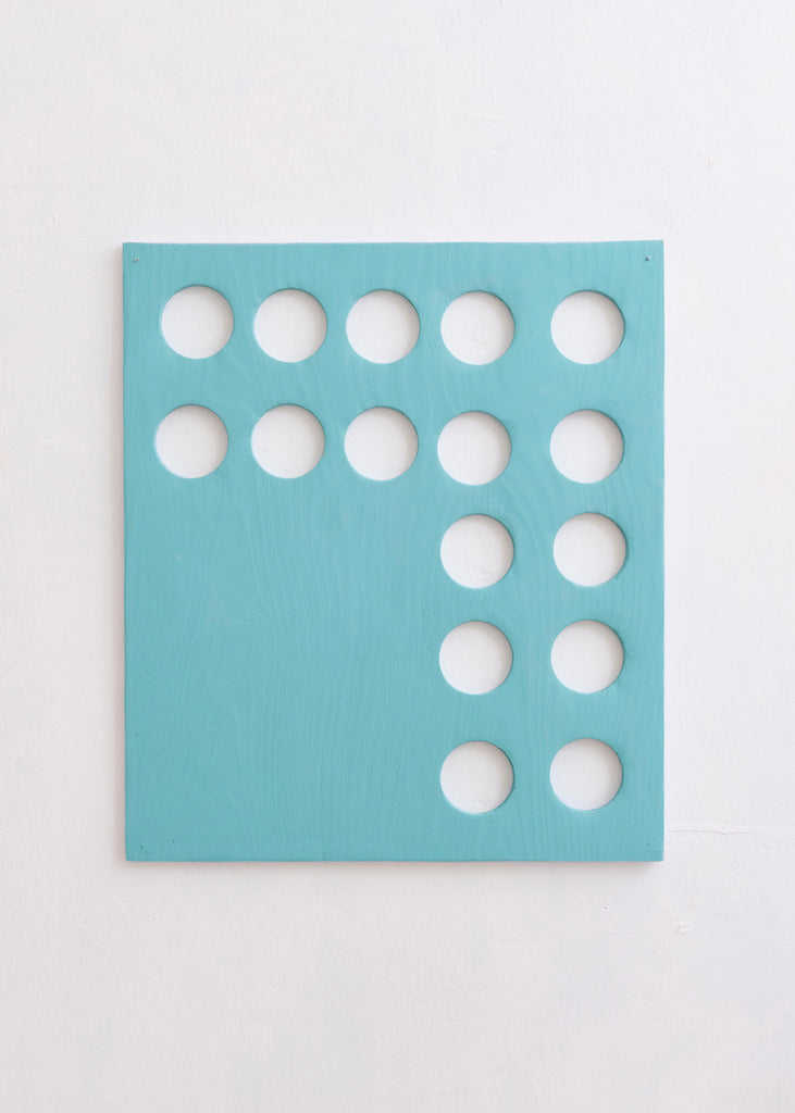 Soraya Forsberg Reversed Art Blue Artwork Handmade Wooden Unique 