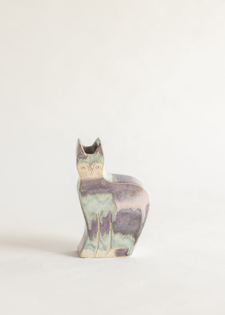 Tenko Cat Vases Handmade Artworks Unique Sculptures
