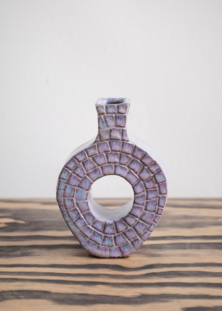 Tenko Donut Vase Sculpture Handmade Artwork