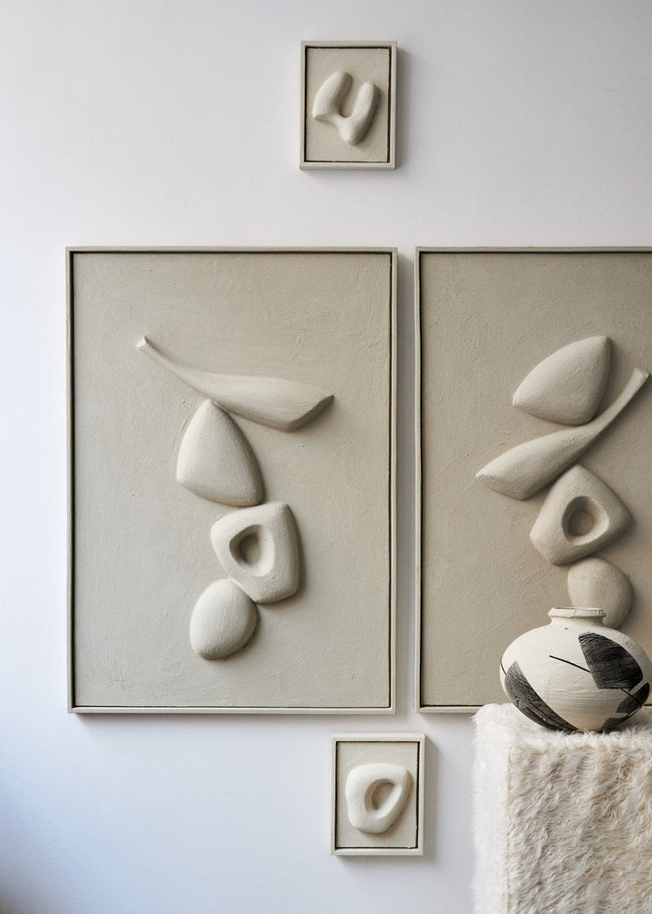 Tess De Rijk Sculptures Vase Handmade Wall Artwork Symbioses