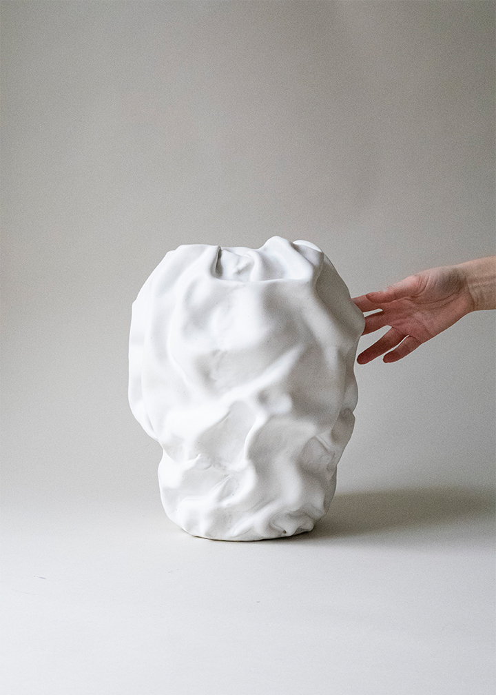 The Ode To Sofia Tufvasson Morel Vase White Size