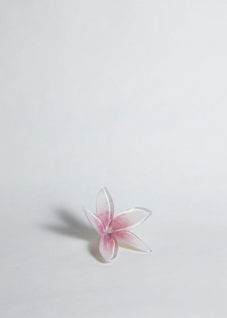 Tillie Burden Tropical Bloom Artwork Sculpture Glass Art Handmade Unique 