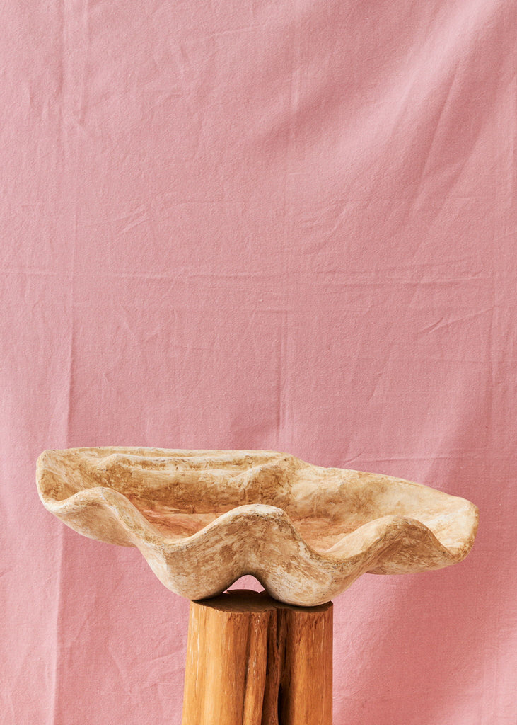 Gustav Boström Handmade Artwork Papier-mâché Curated Art Collection Vntage Shell Organic Forms Nature Affordable Art