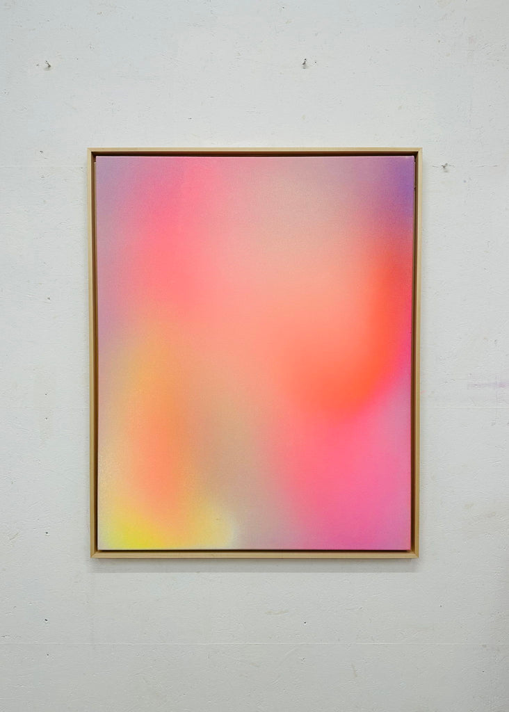 Peter-Maximilian Ronsdorf Wall Art Colorful Painting Abstract Artwork Neon Handmade Unique Affordable Art Art Gallery Home Decor Interior Design