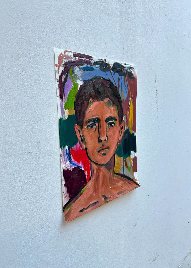 Ella Bril Handmade Artwork Contemporary Art Modern Art Figurative Art Painting Oil Acrylic Affordable Art Oil On Paper